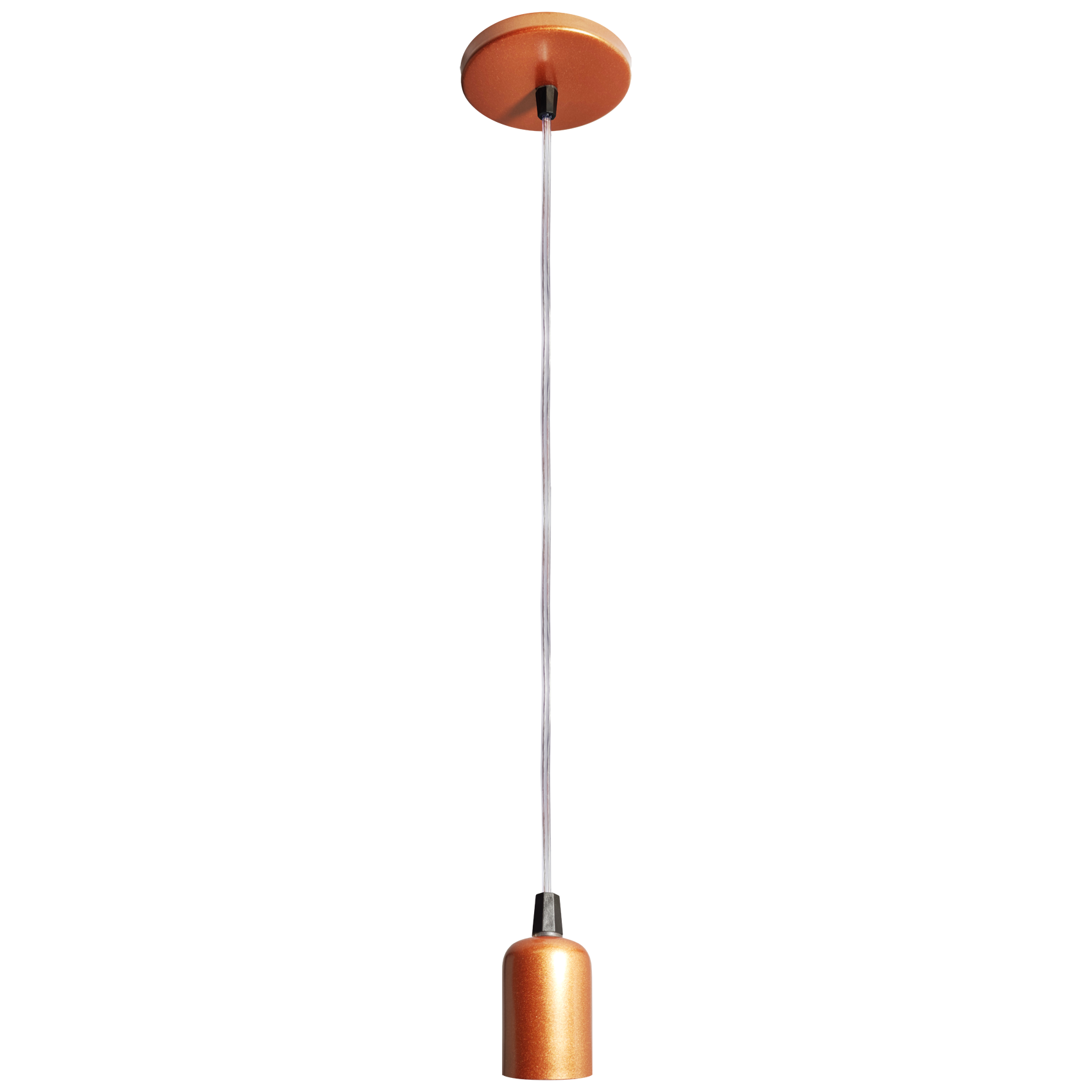 Pendente Model Clean Cobre para uma lampada Com 1
