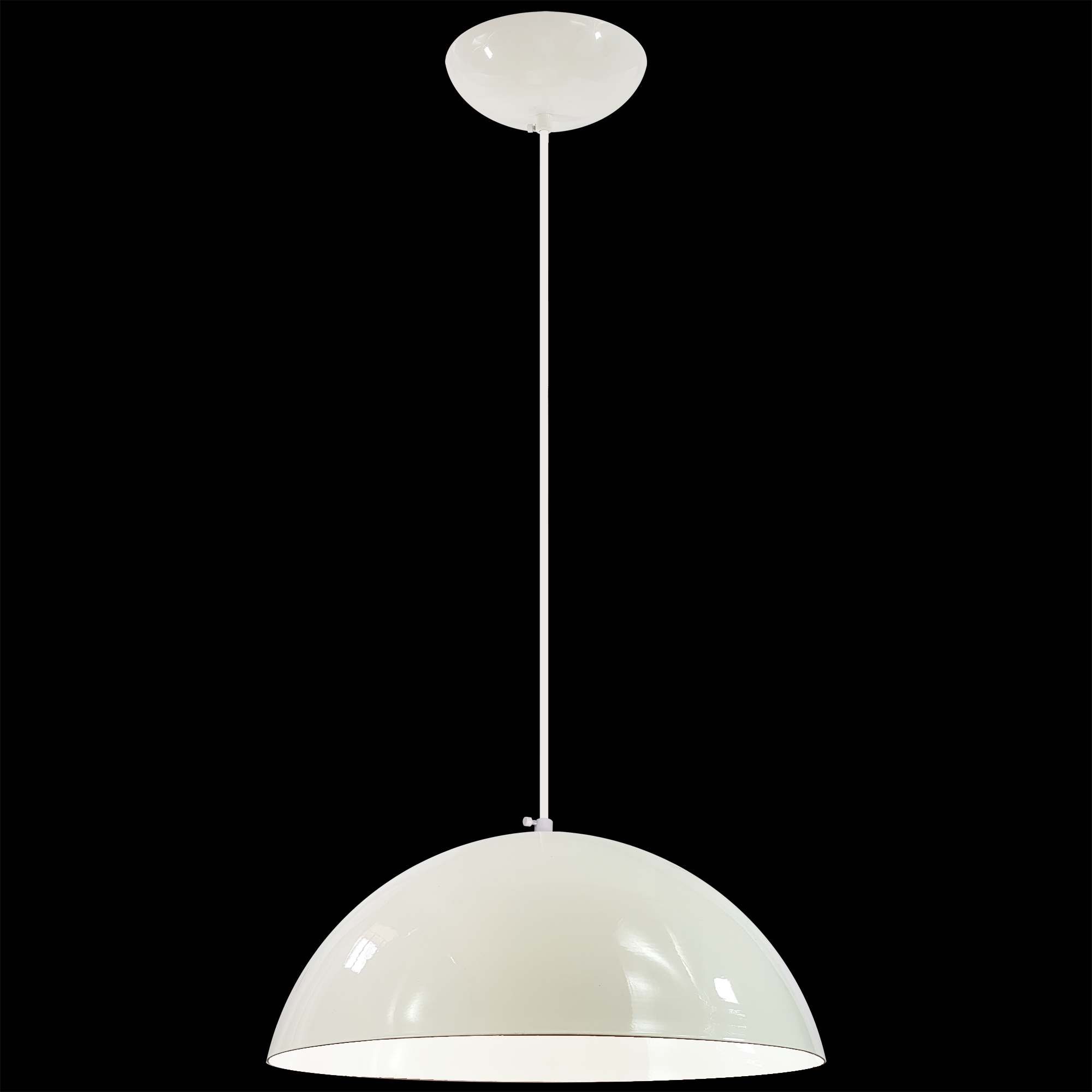 Pendente Style Mexicano Branco Com Branco Grande