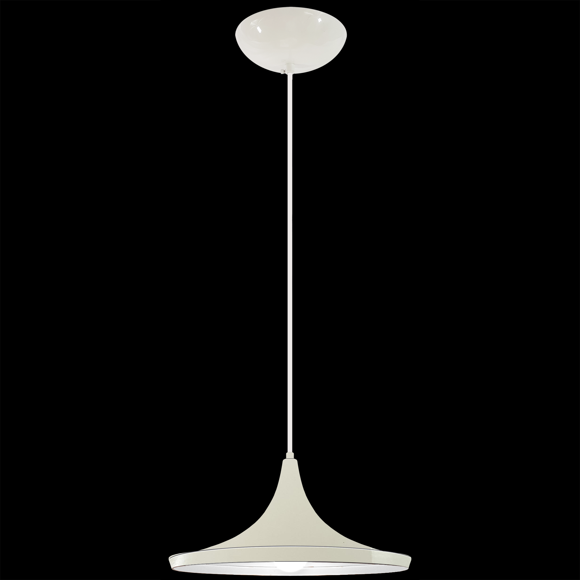 Pendente Style Hong Kong Aluminio Branco Com Branco