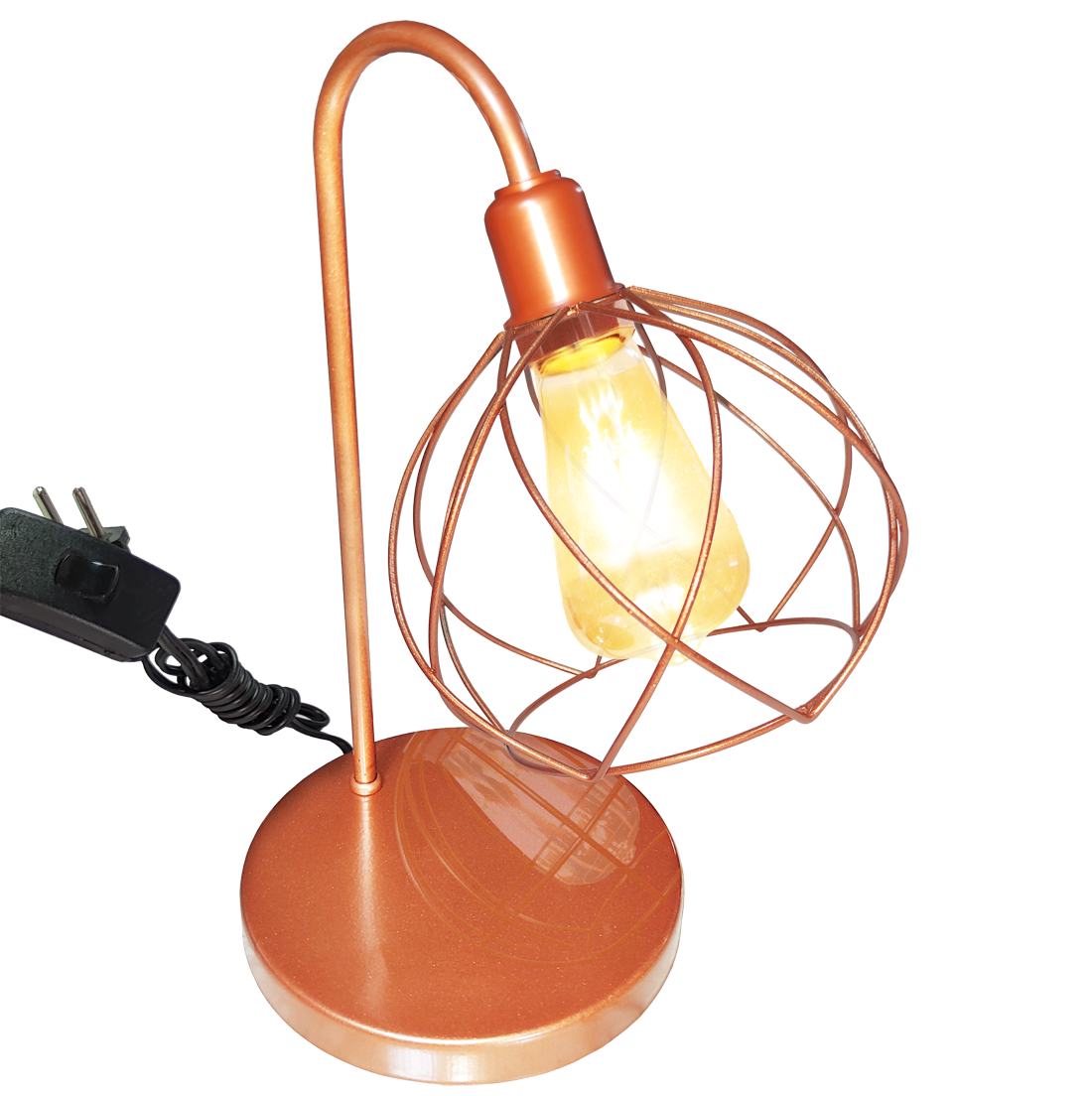 Luminria de Mesa Aramado Crown Cobre                                                               