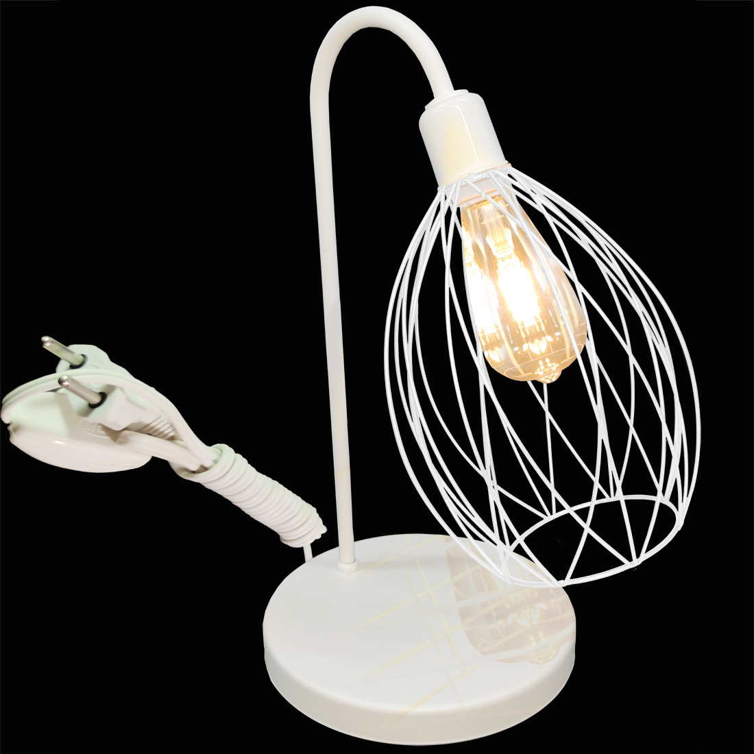 Luminria de Mesa Aramado Nest Branco                                                               