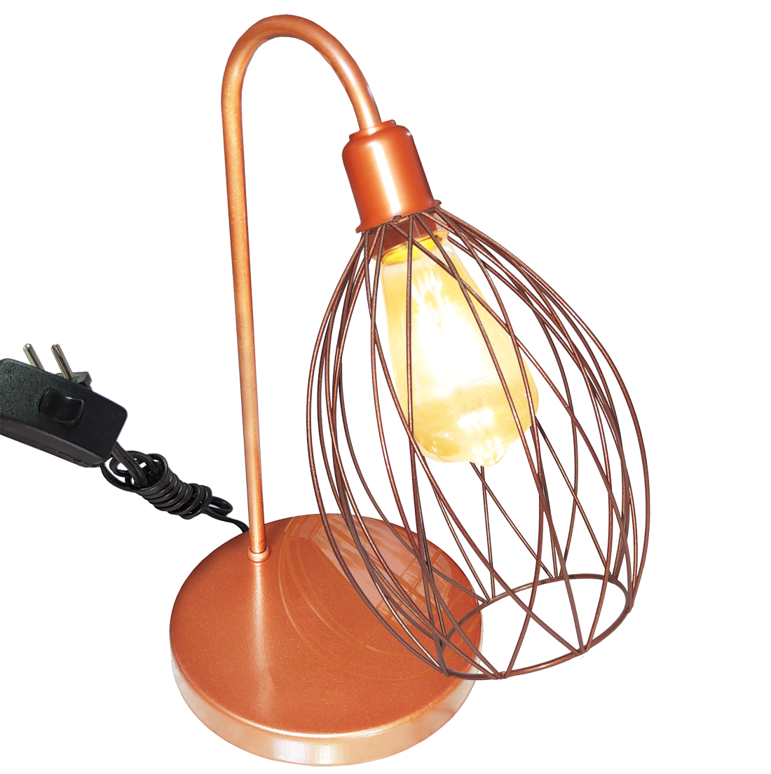 Luminria de Mesa Aramado Nest Cobre                                                                