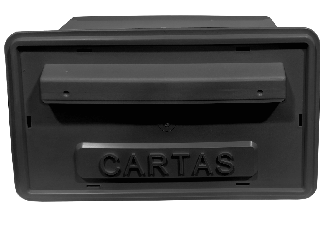 Caixa de Correio Preta                                                                              